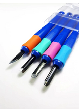 Load image into Gallery viewer, Sakura Carving Tools Set of 4 EHT-4A
