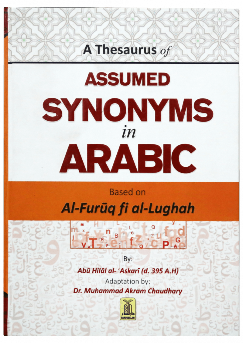 A THESAURUS OF ASSUMED SYNONYMS IN ARABIC