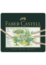 Load image into Gallery viewer, FABER CASTELL PITT PASTEL PENCILS TIN OF 24