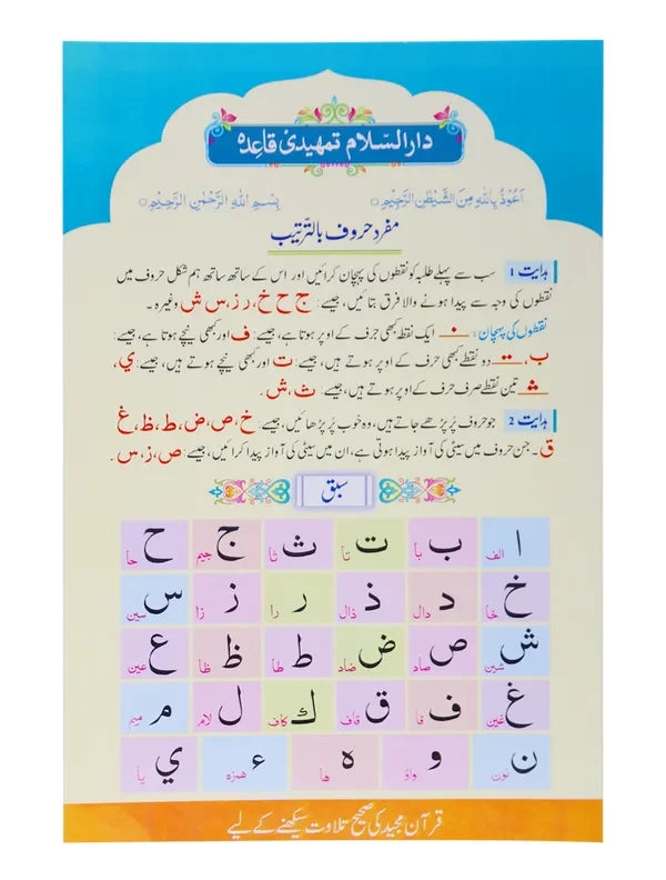Tamheedi Qaidah (Art card)