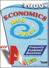A Level Economics MCQ with HELPs: Multiple Choice Questions Resource book. Answers with Helps.