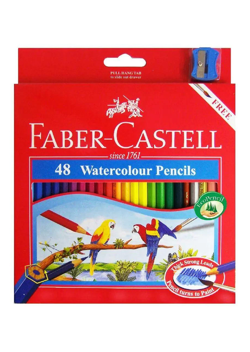 Faber Castell Watercolor Pencil 48 Pcs