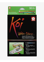 Load image into Gallery viewer, Sakura KOI WATER COLOUR Set 36 XNCW-36N
