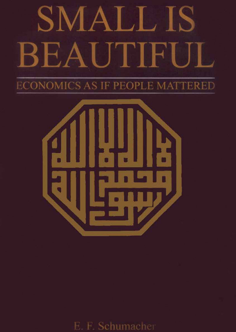 Small Is Beautiful: Economics As If People Mattered