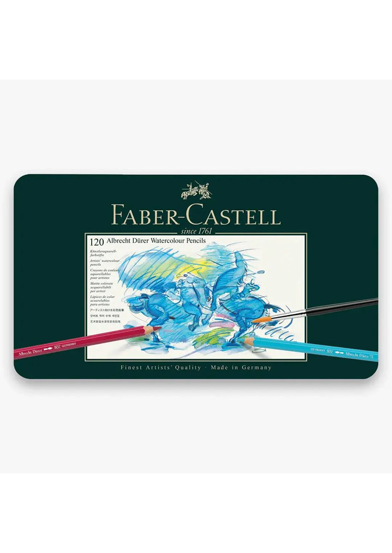 Faber Castell Albrecht Durer Watercolour Pencil Tin Box 120pcs