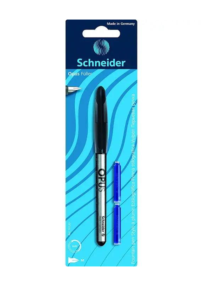 Schneider Opus Blister With 1 Cartridge Fountain Pen