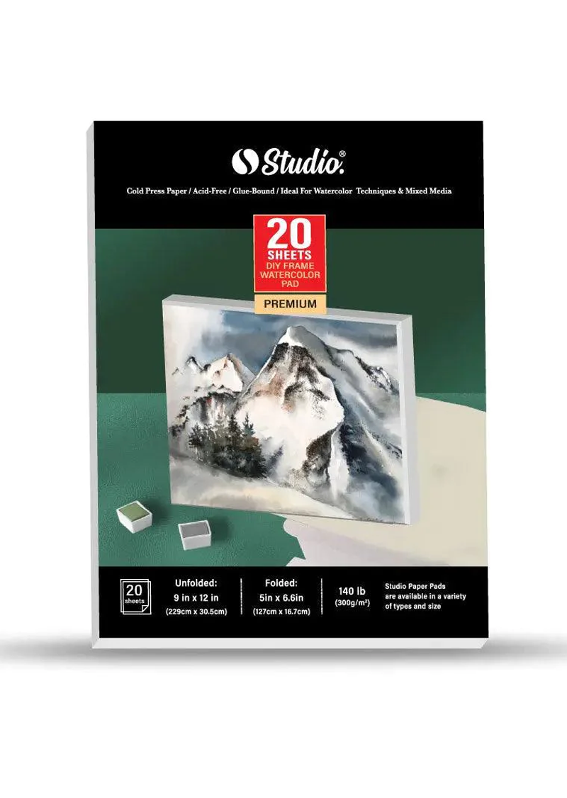 Studio Watercolor Frame Pad