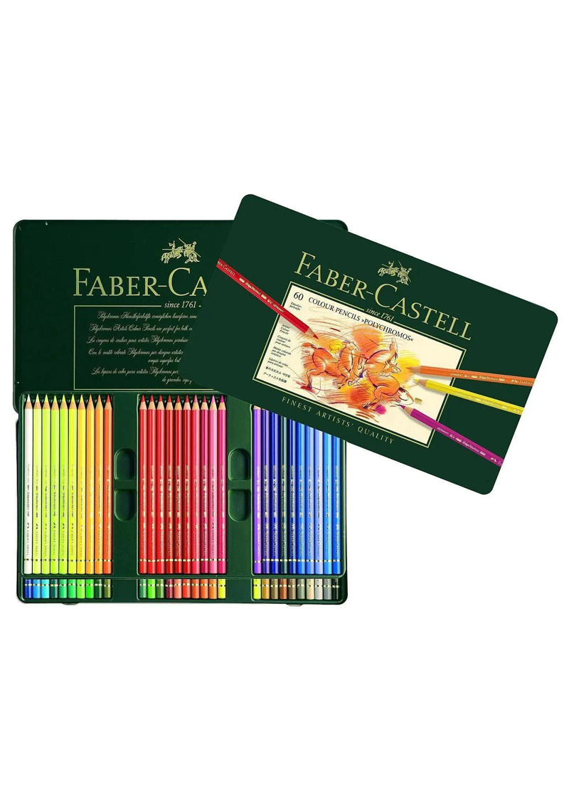 FABER-CASTELL POLYCHROMOS 60 COLOR PENCILS