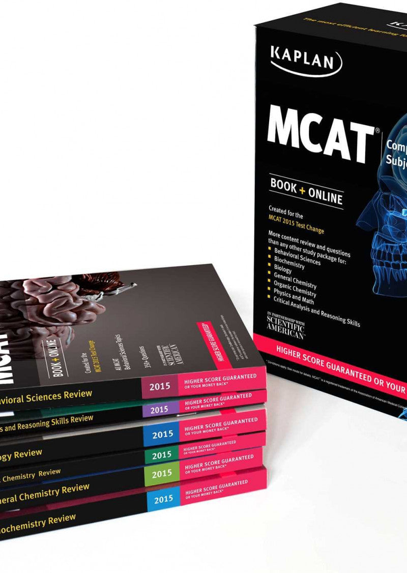 Kaplan MCAT Complete 7-Book Subject Review: Created for MCAT 2015 (Kaplan Test Prep)