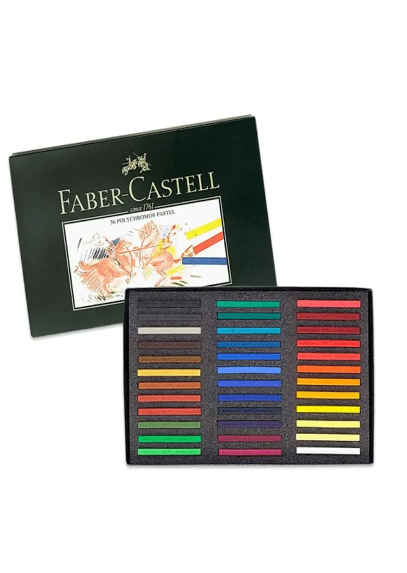 FABER CASTELL POLYCHROMOS COLOURED PENCILS PACK OF 36
