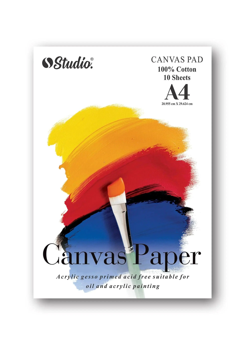 Studio Canvas Pad A4