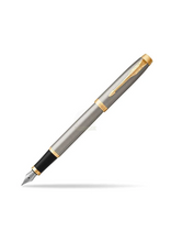 Load image into Gallery viewer, PARKER IM GT FOUNTAIN PEN BRUSHED METAL
