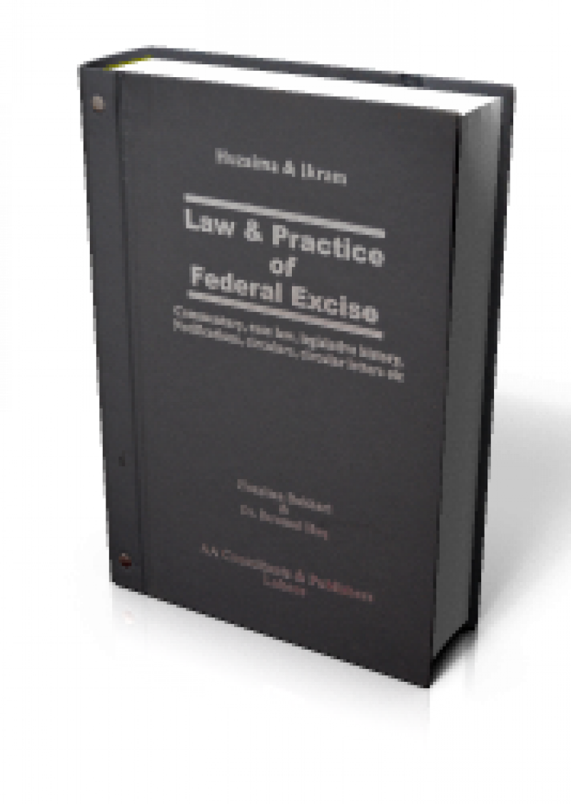 Law & Practice of Federal Excise