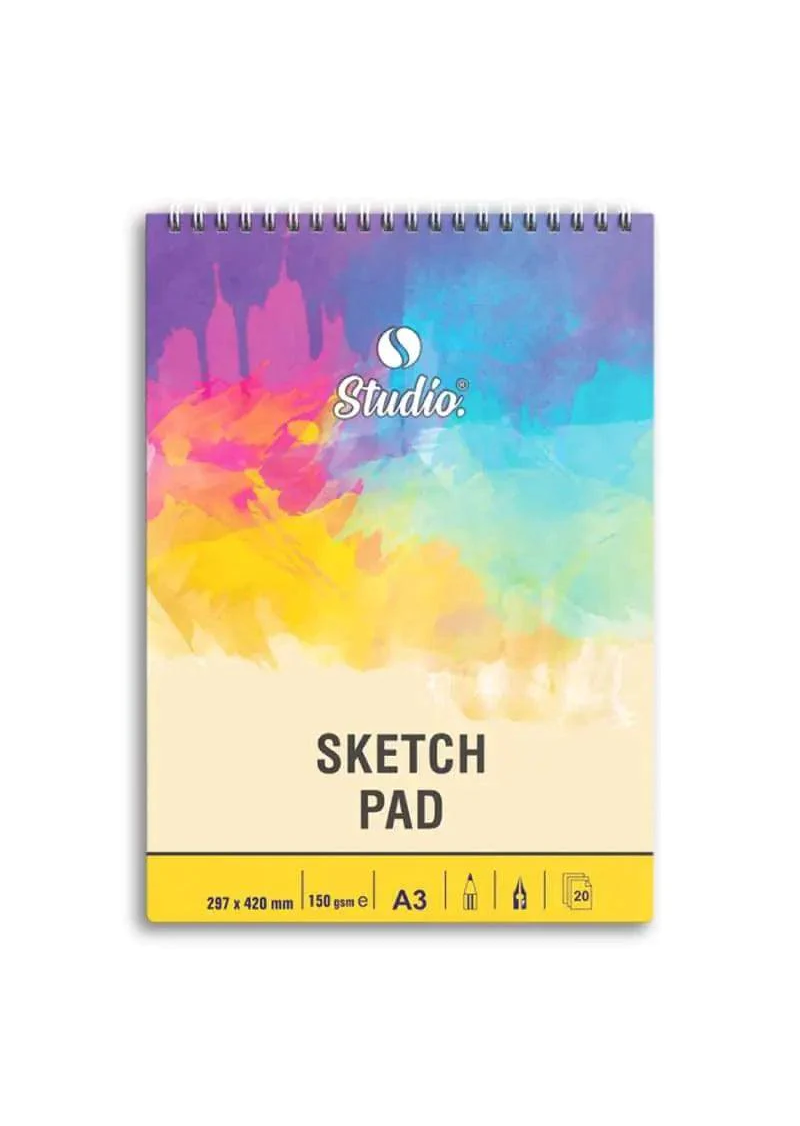 Studio Sketch Pad A3 (150gsm)