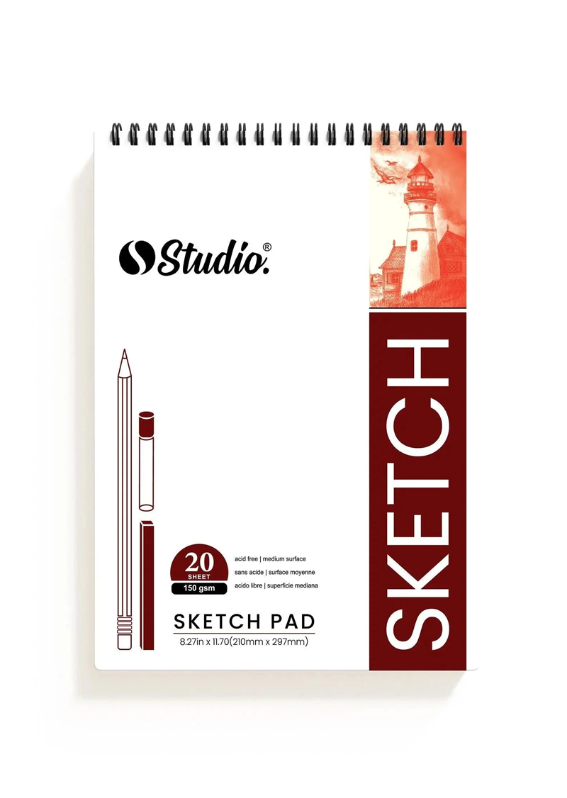 Studio Sketch Pad A4 (150gsm)