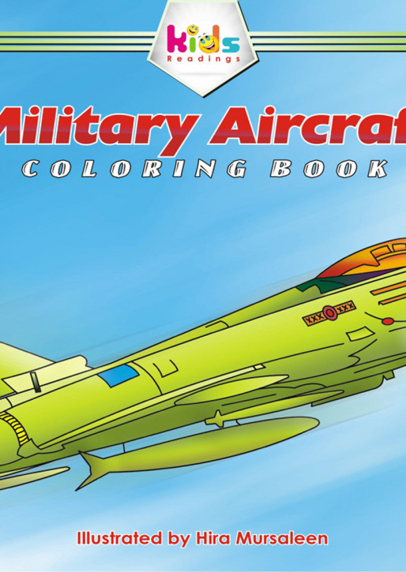 Military Aircraft: Coloring Book