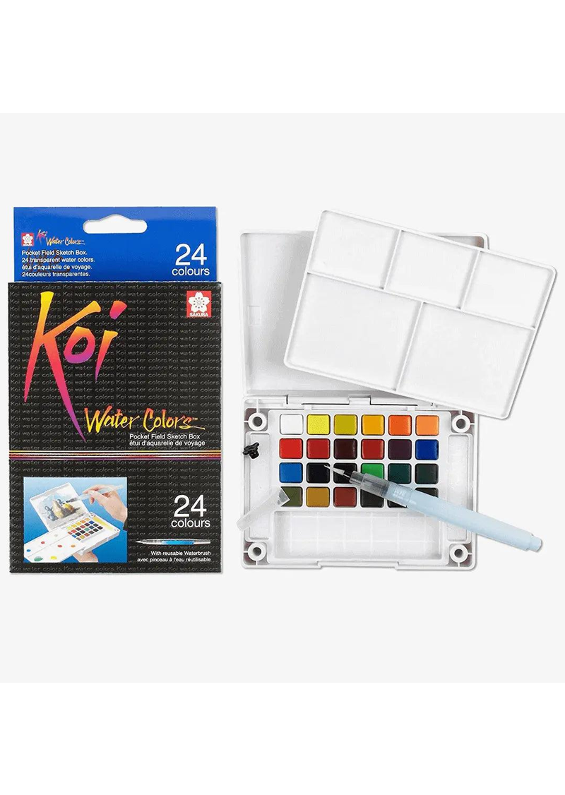 Sakura KOI WATER COLOUR Set 24 XNCW-24N