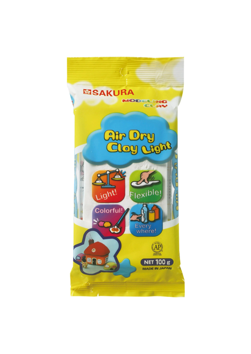 Sakura Air Dry Clay Light 100gms XKZ11A
