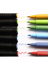 Load image into Gallery viewer, FABER CASTELL PITT ARTIST 6 BRUSH PEN WALLET SET LANDSCAPE
