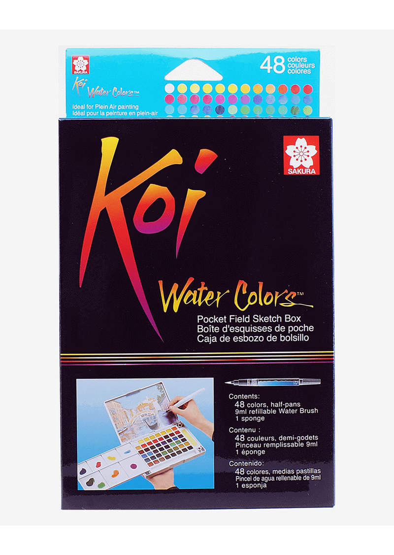 Sakura KOI WATER COLOUR Set 48 XNCW-48N