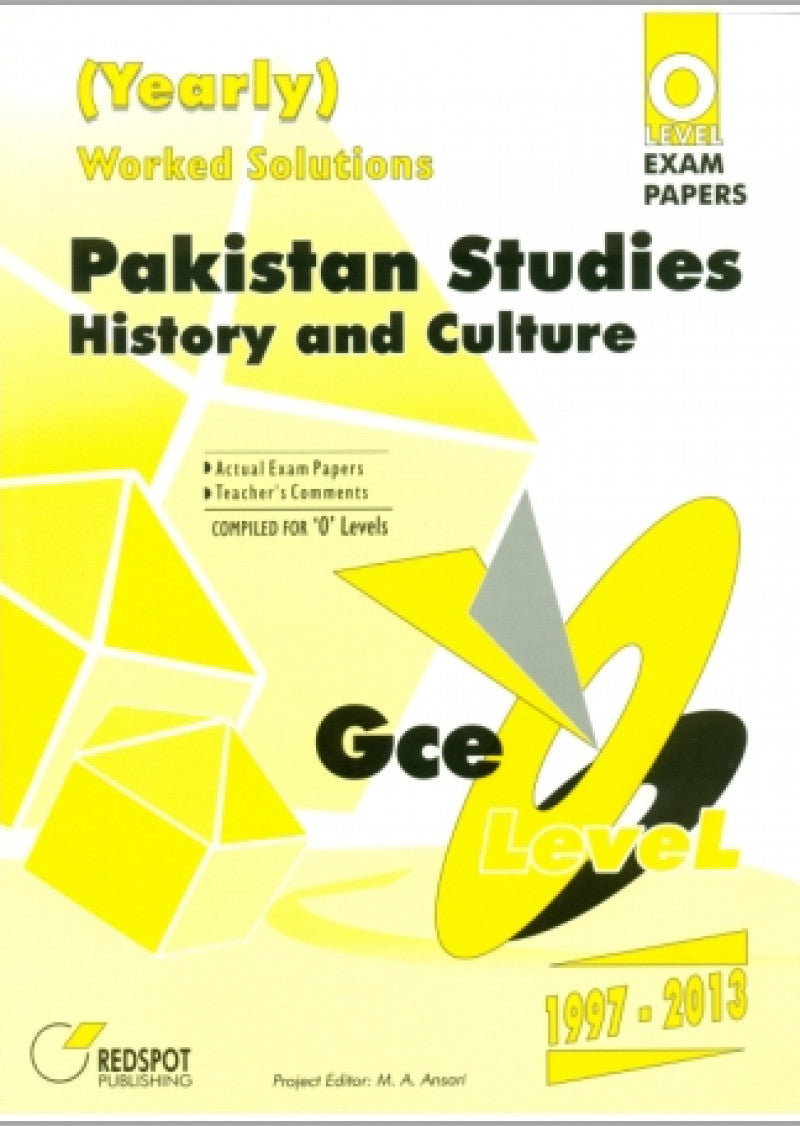 O Level Pakistan Studies (History and Culture)