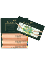Load image into Gallery viewer, FABER CASTELL PITT PASTEL PENCILS TIN OF 12
