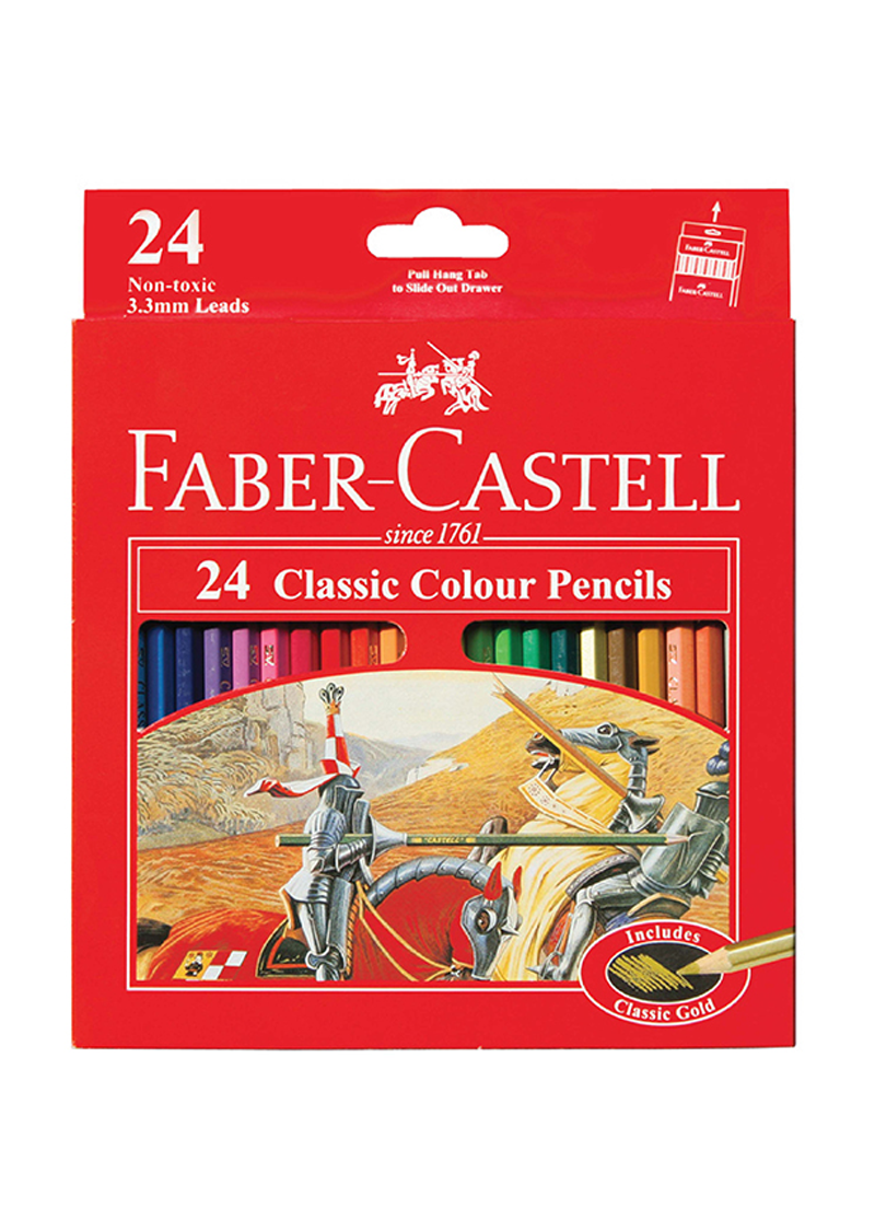 Faber Castell Classic Color Pencil 24 pcs