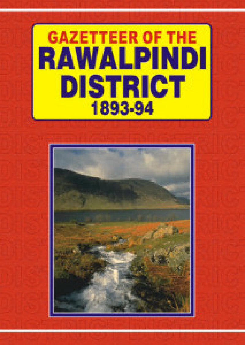 Gazetteer Of The Rawalpindi District 1893-94