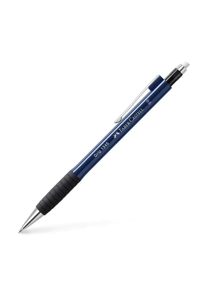 FABER CASTELL GRIP 1345 MECHANICAL PENCIL, 0.5 SKY BLUE
