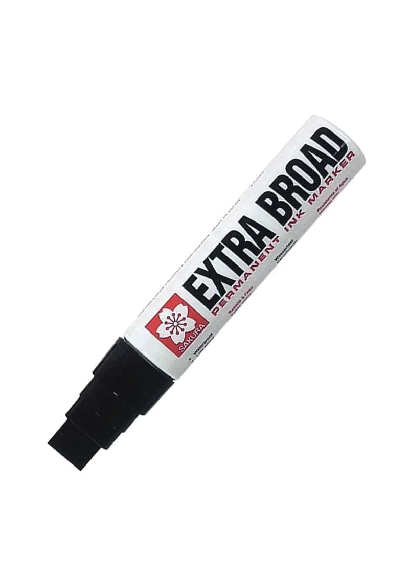 Sakura Extra Broad Permanent Marker Black (Each) XJGKS#49