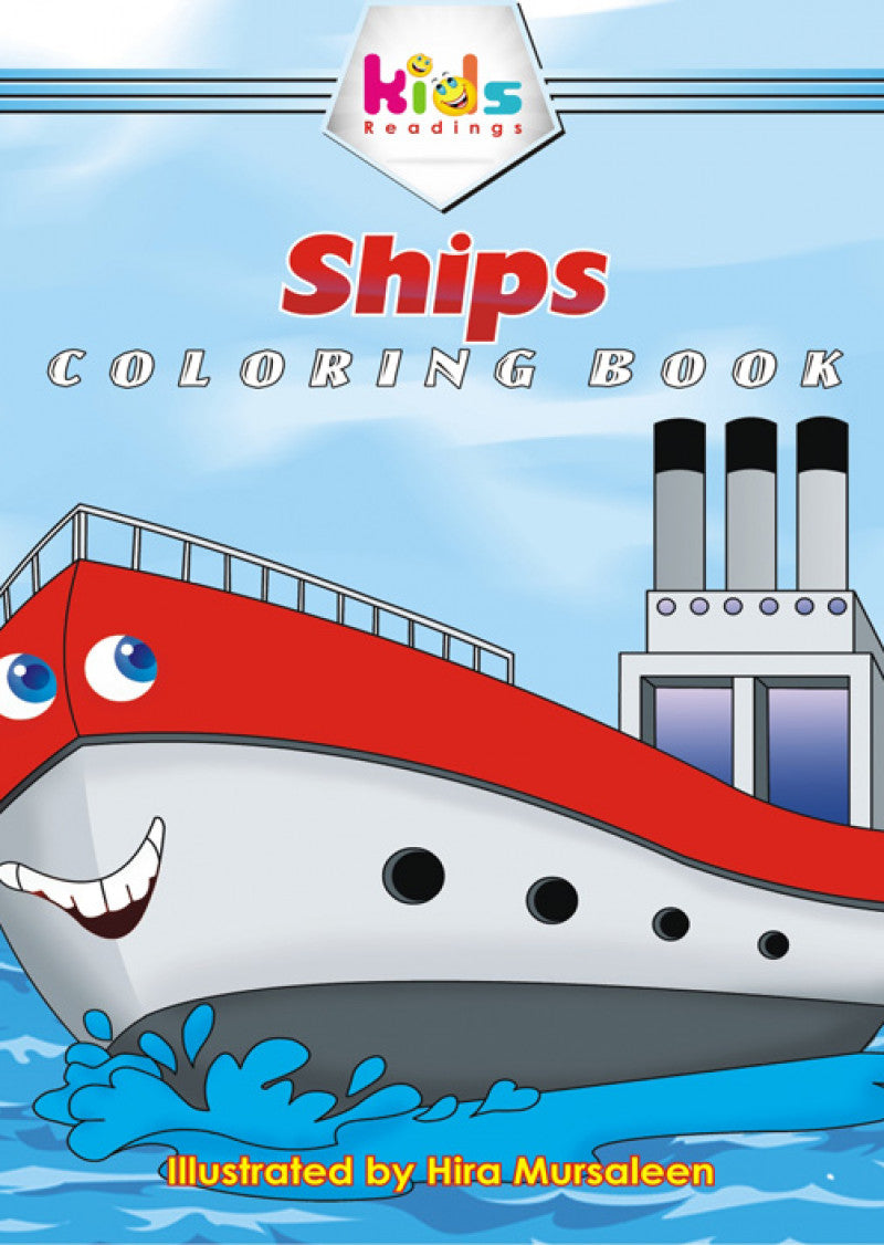 Ships: Coloring Book