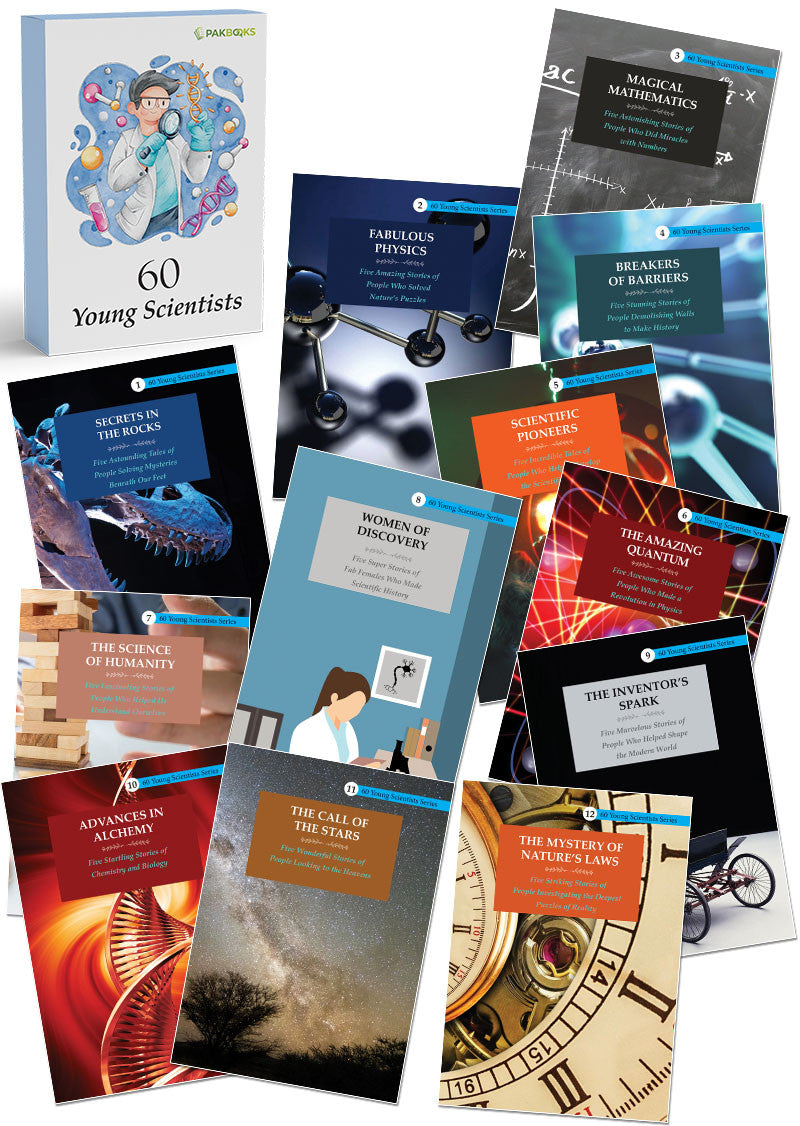 60 Young Scientists Series (12 Books Box Set)