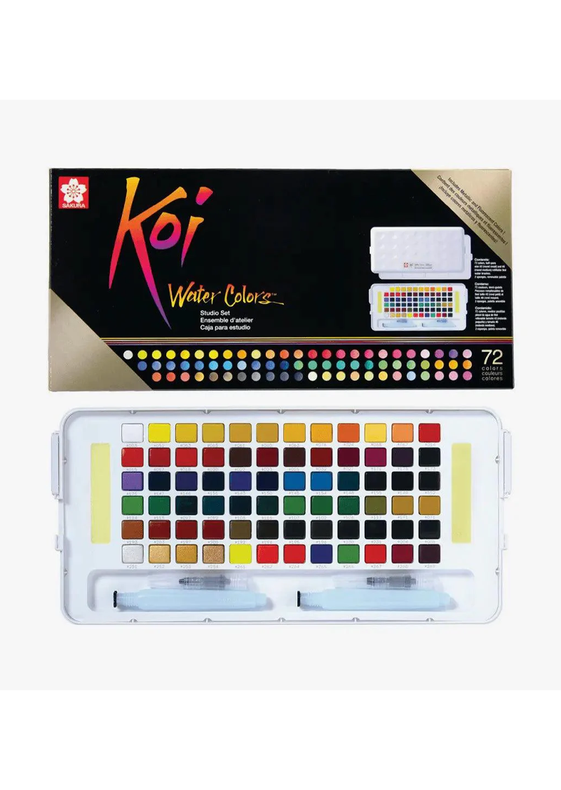 Sakura KOI WATER COLOUR Set 72 XNCW-72N