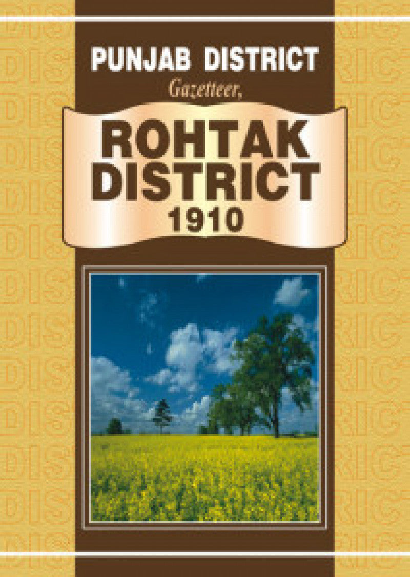 Punjab District Gazetteer, Rohtak District 1910
